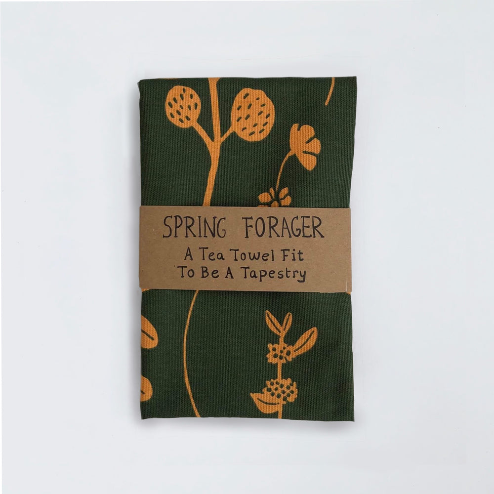 Spring Forager Tea Towel