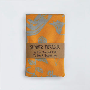Summer Forager Tea Towel