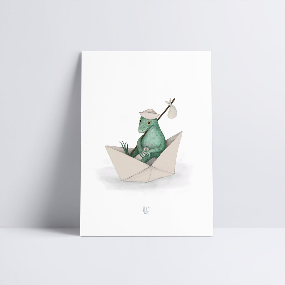 
            
                Load image into Gallery viewer, Little Lizard Adventure Art Print
            
        